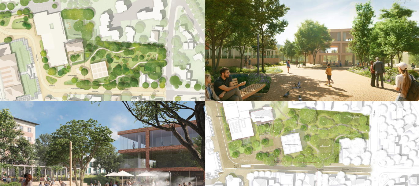 Zwei erste Preise im freiraumplanerischen Wettbewerb fuer den Osthang auf der Mathildebhoehe 2